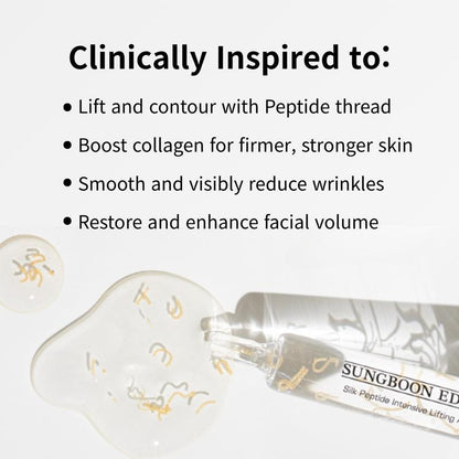 Sungboon Editor - Silk Peptide Intensive Lifting Ampoule 35ml